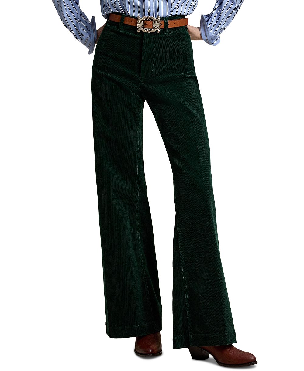 Polo Ralph Lauren Women's Beaton Corduroy Flared Pants