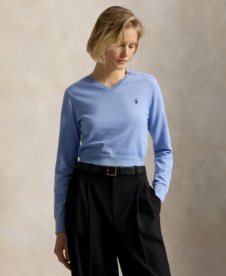Polo Ralph Lauren Женский джемпер с V-образным вырезом