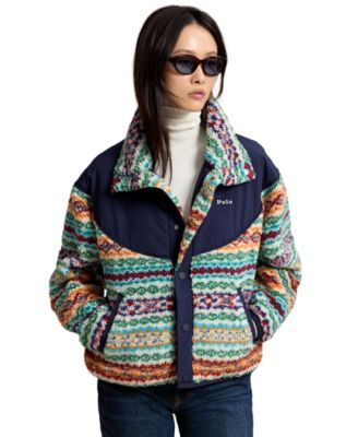Женская куртка Polo Ralph Lauren Fair Isle Mock-Neck