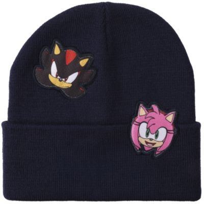 Sonic the Hedgehog Мужская шапка с нашивками персонажей Navy Cuff