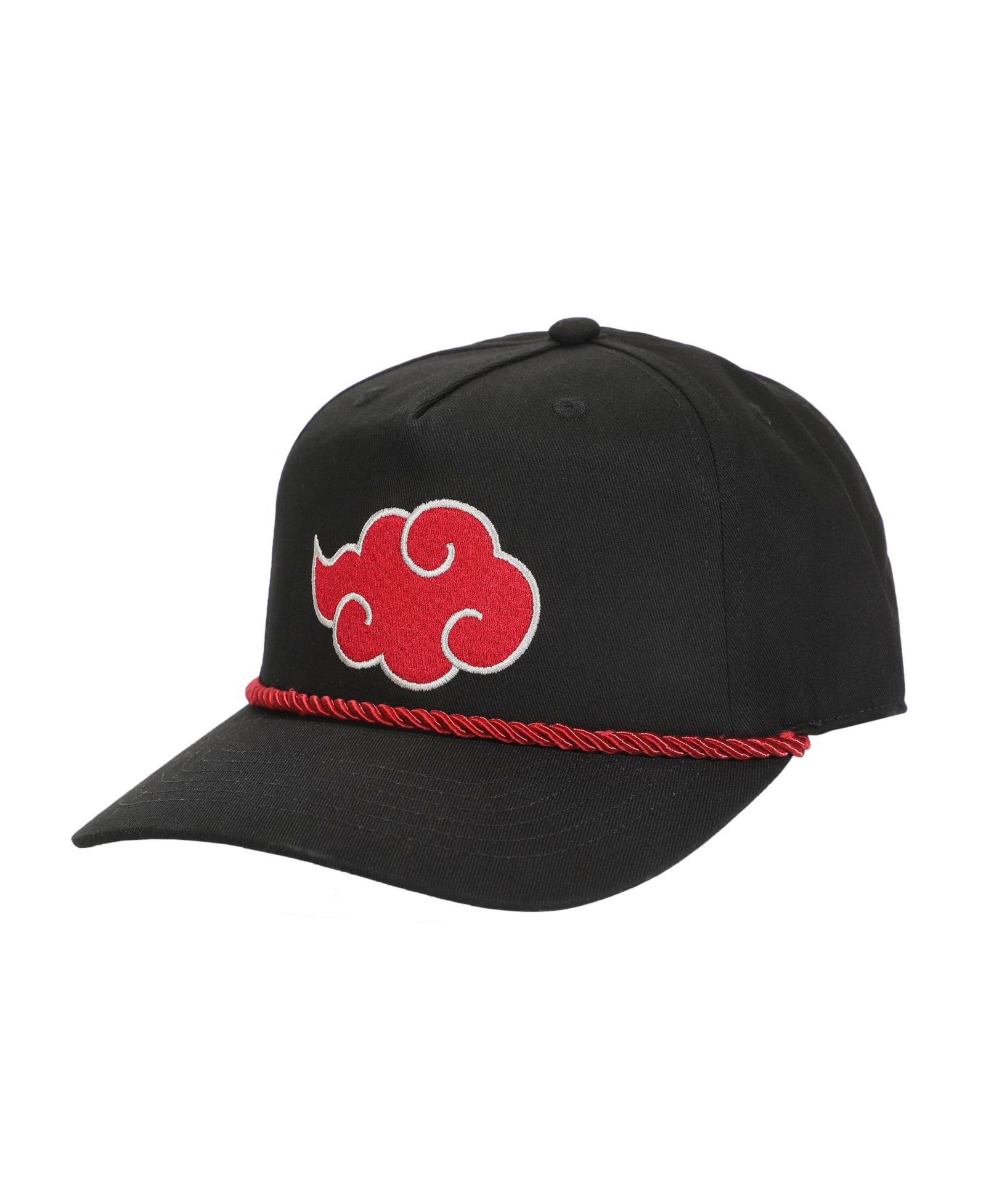 Мужская кепка Naruto Akatsuki Cloud Black Retro Grandpa Snapback