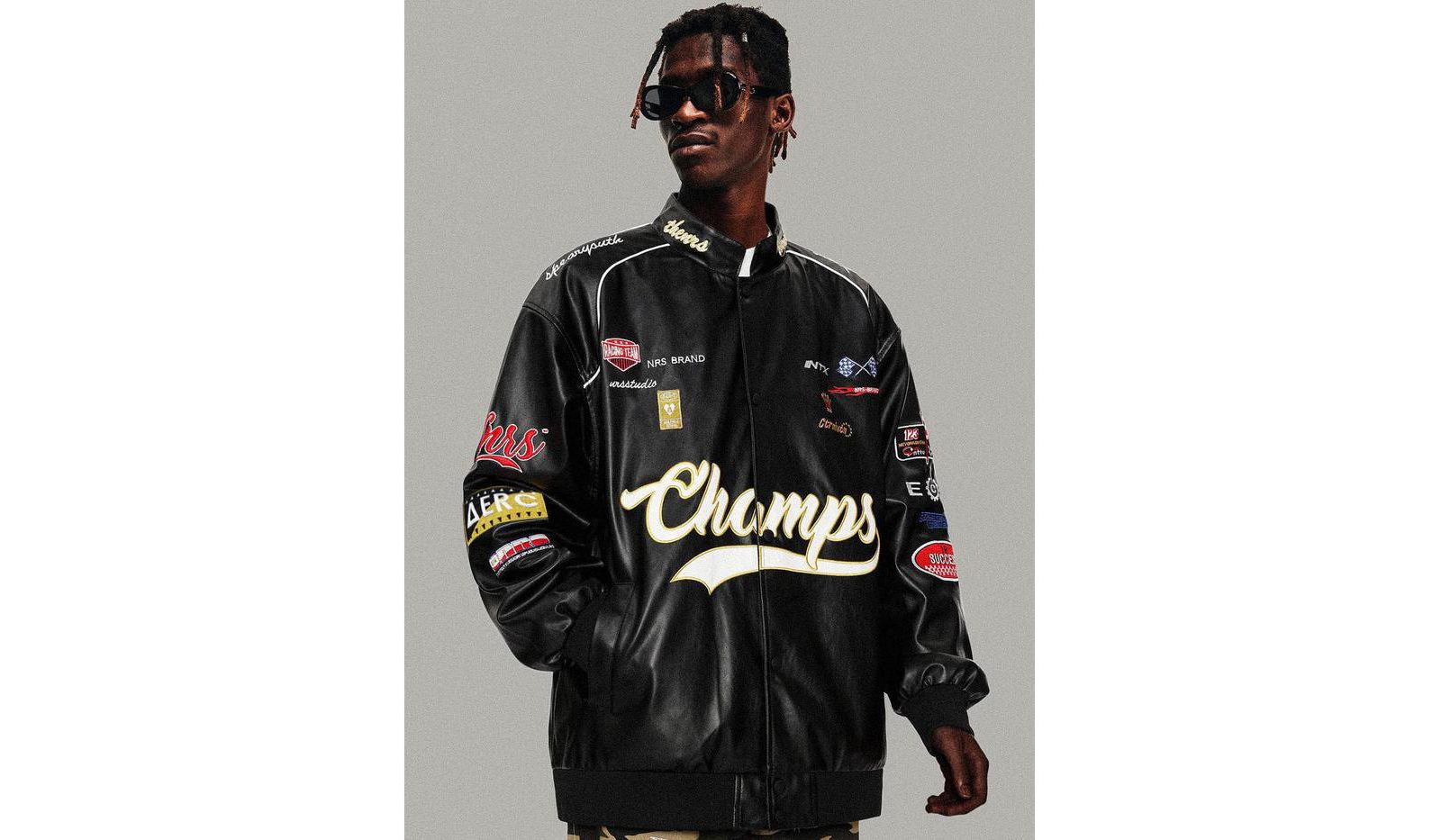 AELFRIC EDEN Men's Champs Racing Button-Up Jacket