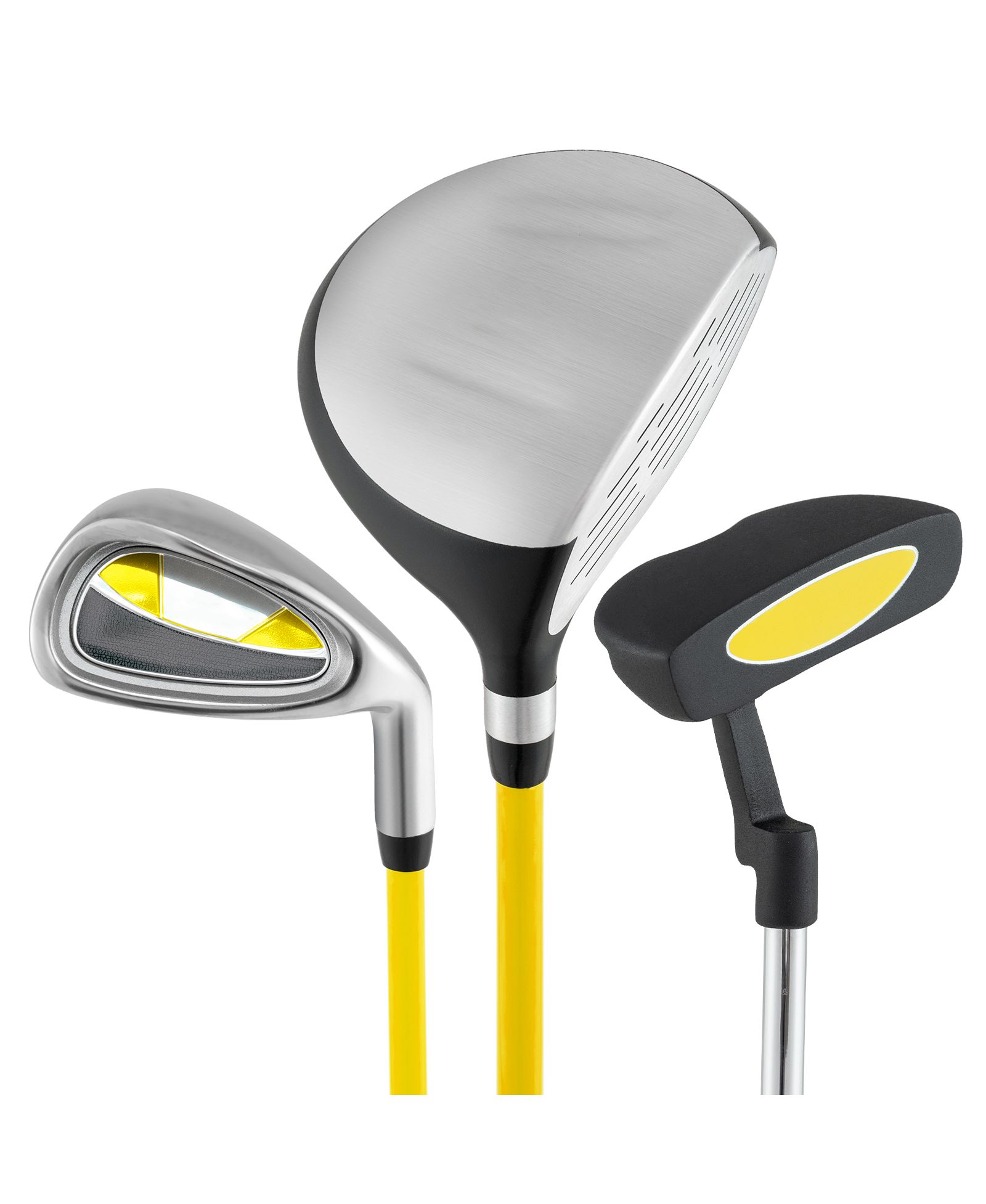 SKONYON Junior Mallet Putter Individual Gold Club for 8-10 years old Kids