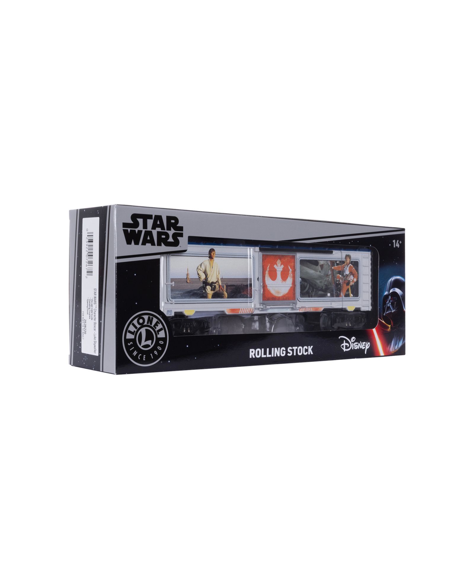 Вагон-кузов Lionel O Gauge Star Wars с действующими сцепками и фигуркой Люка Скайуокера