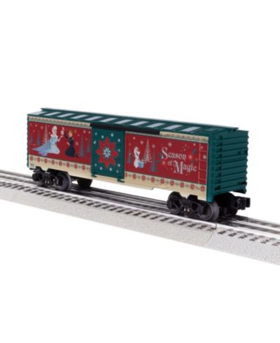 Lionel O Gauge Disney Frozen Holiday Model Train Boxcar