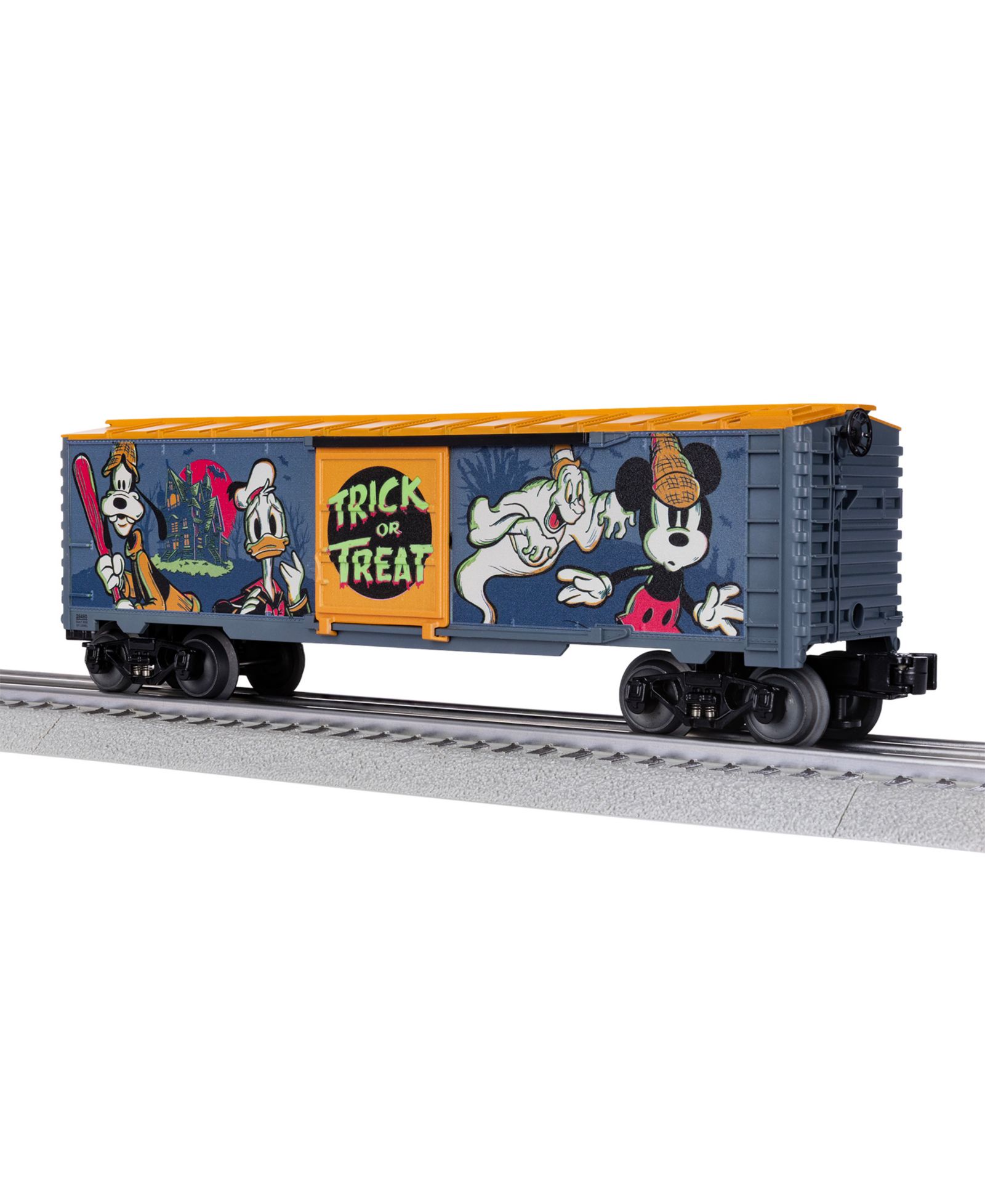 Модельная модель поезда Lionel Disney Mickey Friends Lonesome Ghosts O Gauge Boxcar