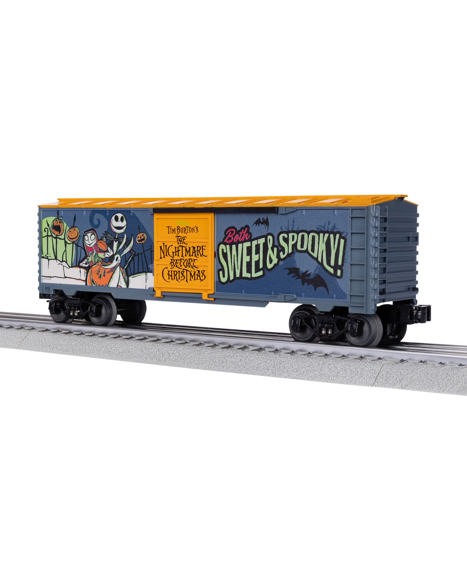 Lionel O Gauge Жуткая ночь перед Рождеством светящаяся в темноте модель вагона поезда