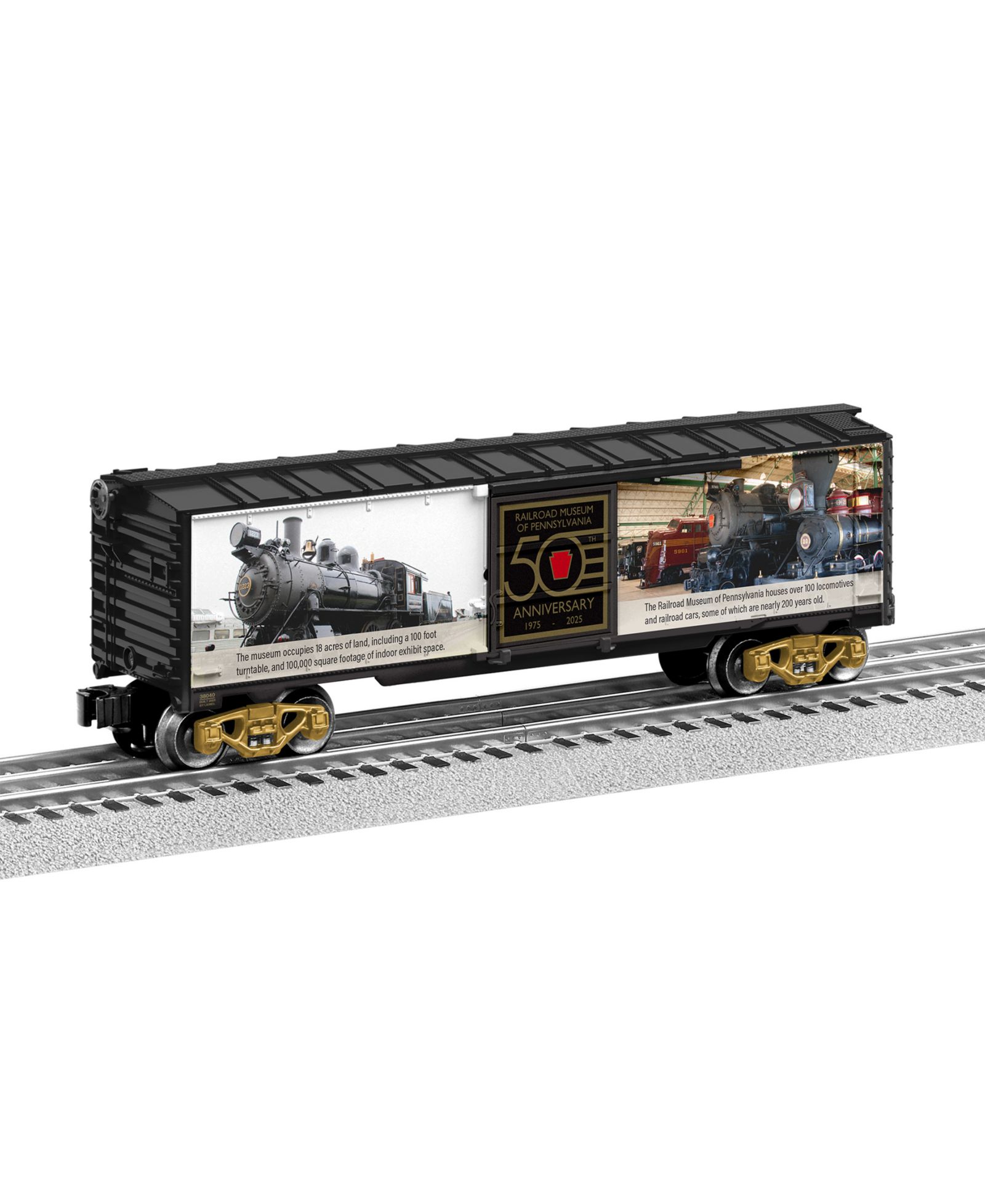 Модель вагона Lionel O Gauge Railroad Museum of Pennsylvania к 50-летию
