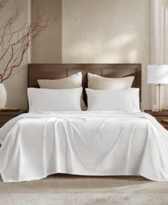 Harbor House Sateen 400-Thread Count Cotton 4-Pc. Sheet Set, Cal King