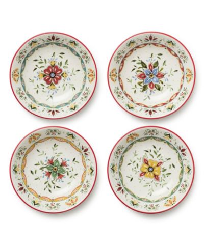 Certified International супницы Provence, набор из 4 шт