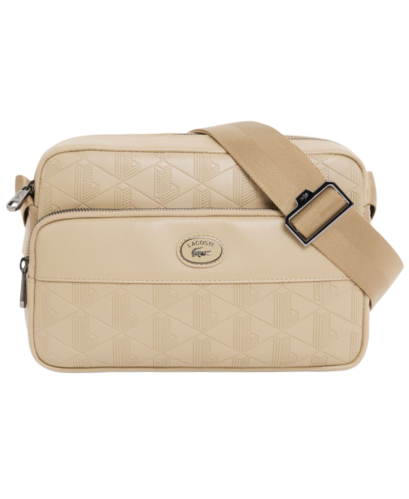 Lacoste Men's Monogram Reporter Bag