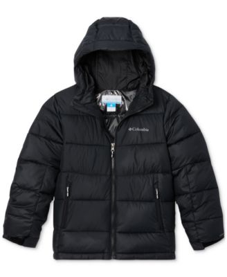 Columbia Boys' 7-18 Pike Lake II Quilted Full-Zip Hooded Puffer Jacket