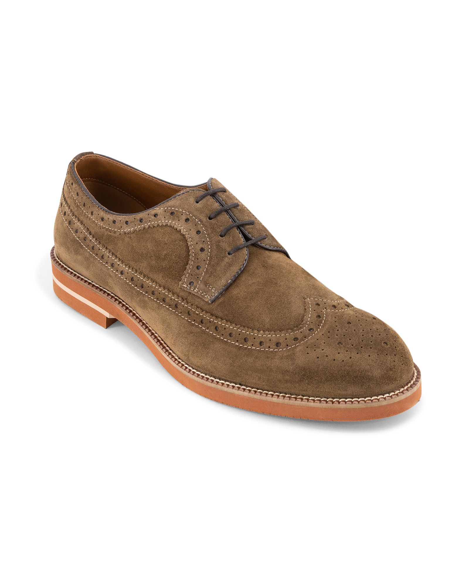 Anthony Veer Men's Hamilton Wingtip Lace-Up Derby Shoe