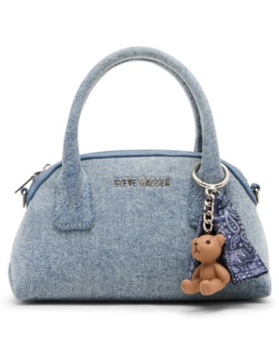 Steve Madden Melodie Small East and West with Scarf Satchel Handbag
