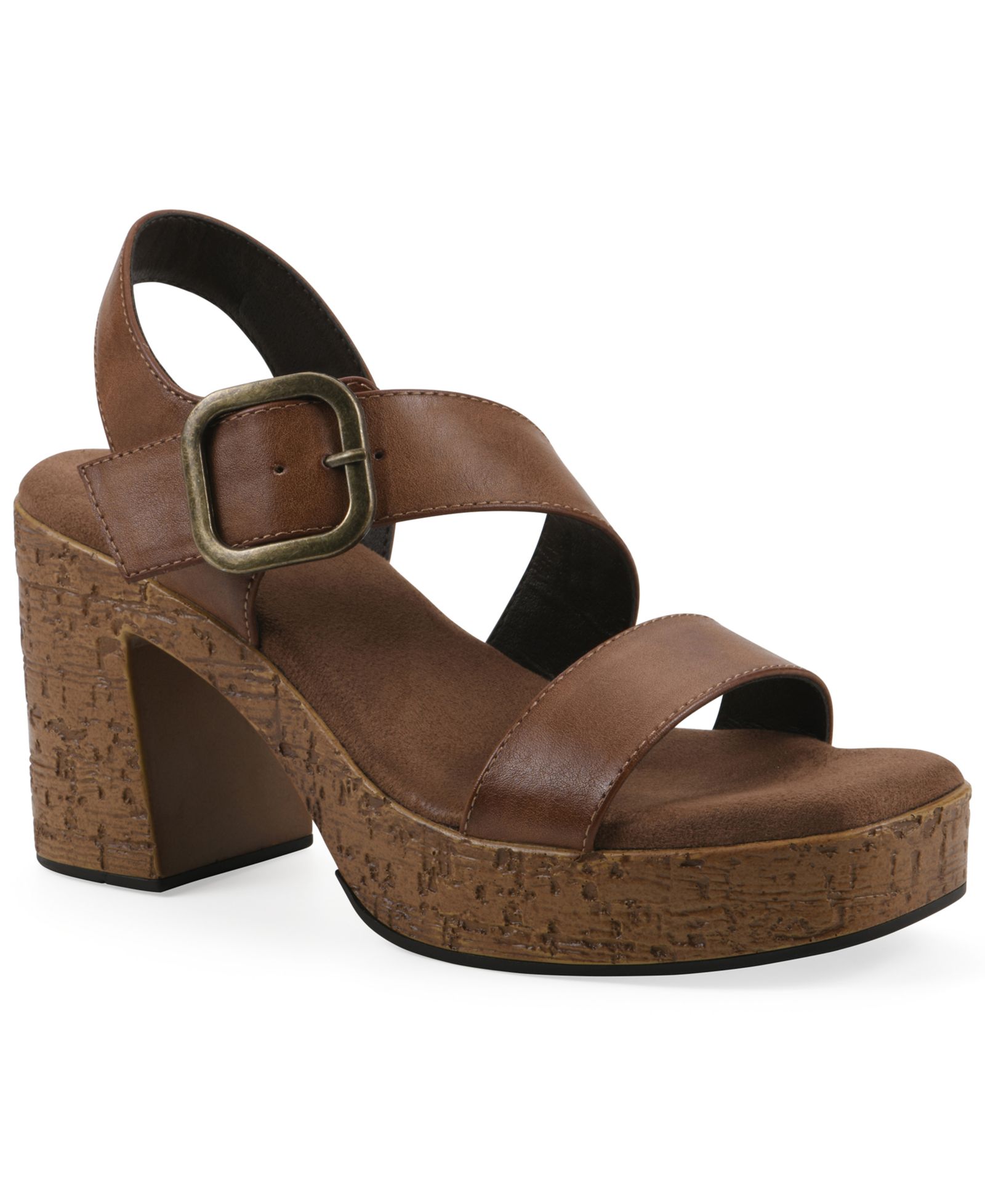 White Mountain Women's Barb Platform Sandal