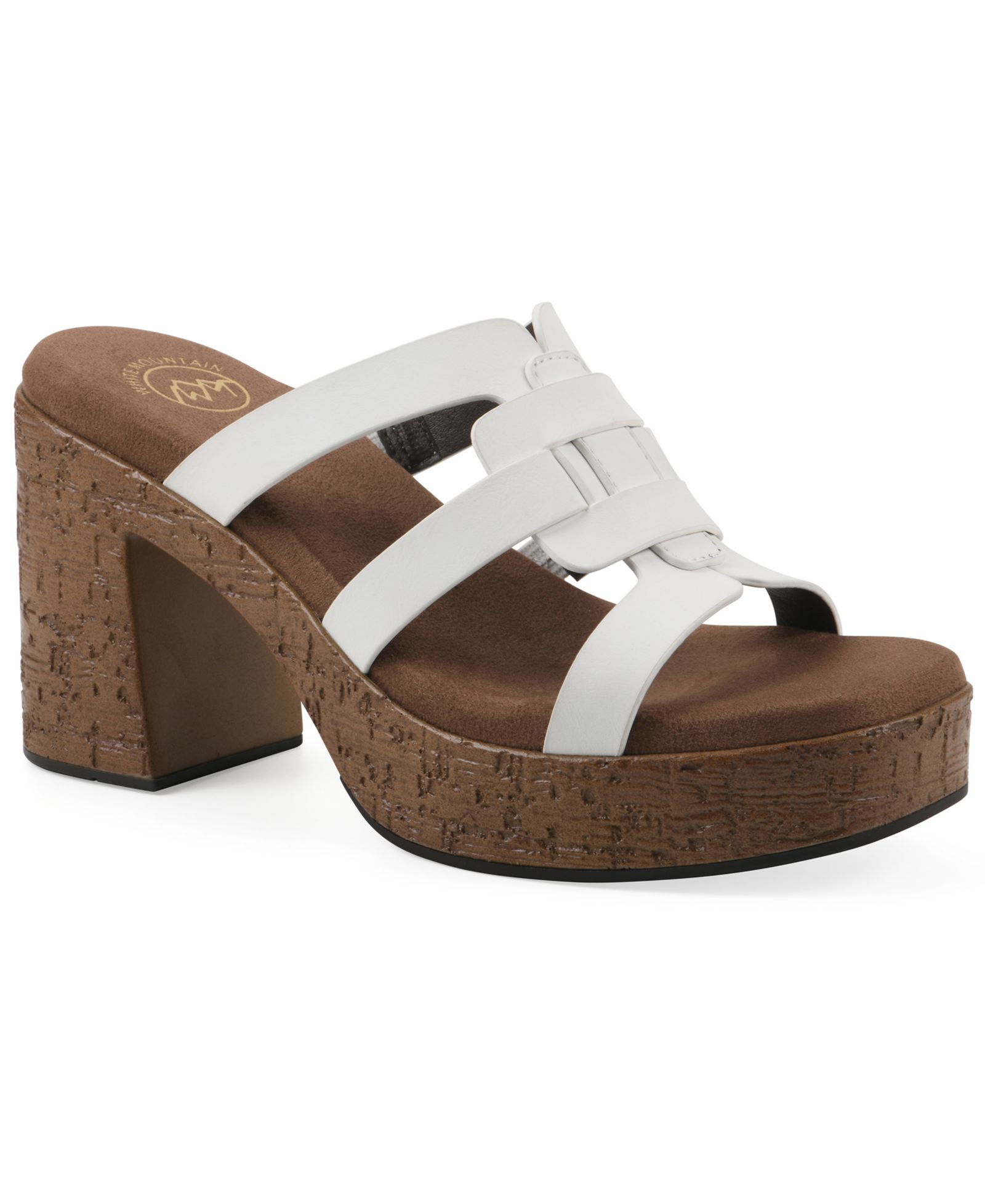 White Mountain Women's Barillo Platform Sandals