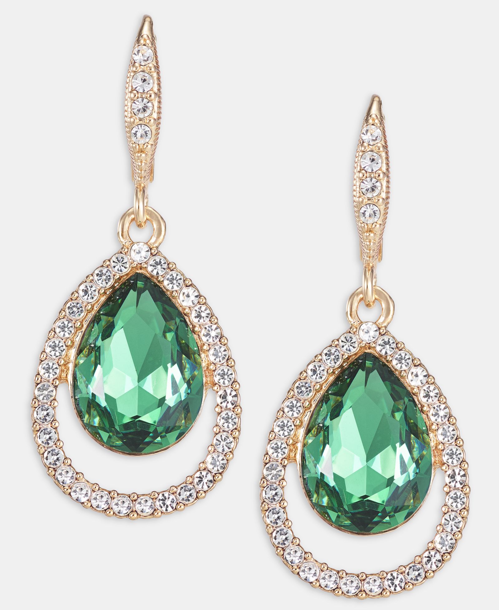 Givenchy серьги с многогранным камнем