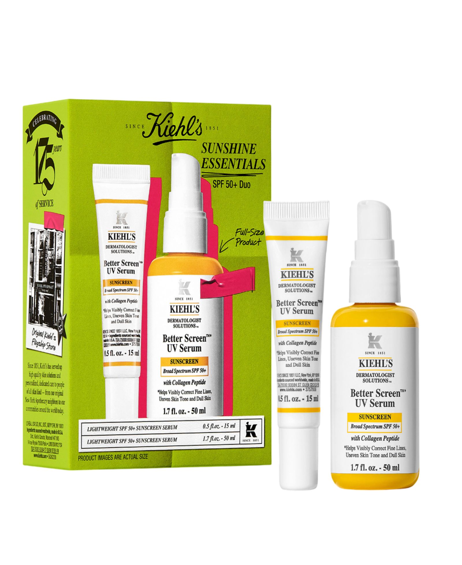 Kiehl's Since 1851 Набор солнцезащитных средств SPF 50+