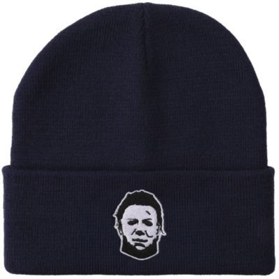Halloween Men's John Carpenter s Michael Myers Navy Cuff Beanie.