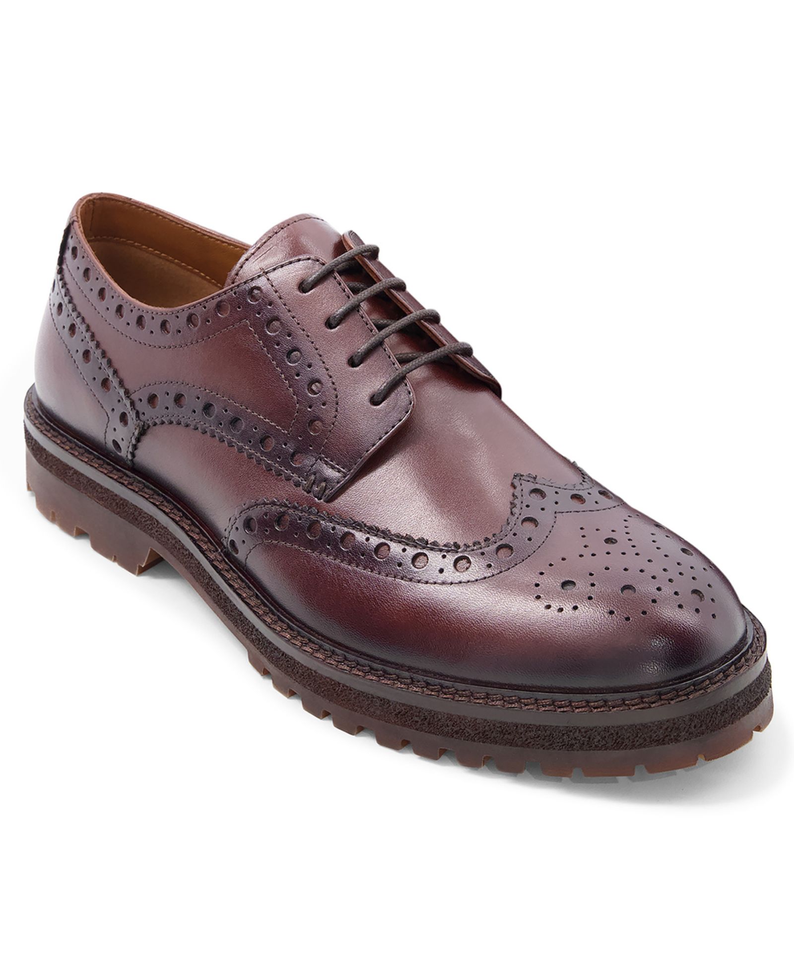 Anthony Veer Men's Prescott Wingtip Derby Round-Toe Shoe