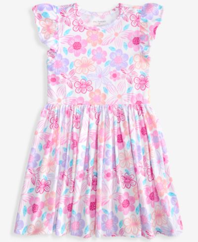 Epic Threads Toddler Girls' 12M-5T Tropical Floral-Print Dress, Macy's Exclusive