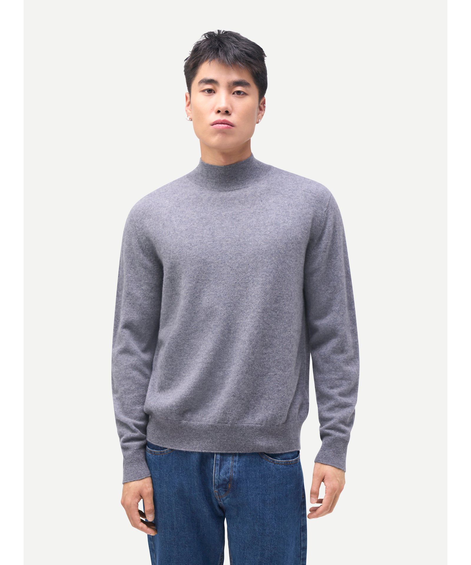 Мужской кашемировый джемпер Gobi Cashmere Mock Neck