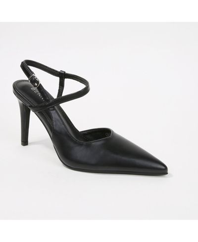 BERNESS Women's Charise Wrap Around Ankle Strap Heels