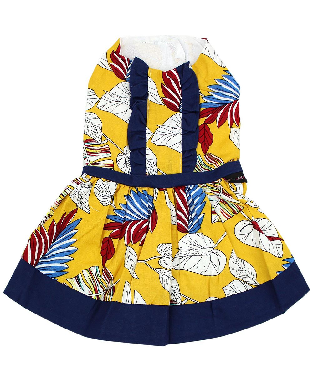 Платье для домашних животных Parisian Pet Tribal Leaves