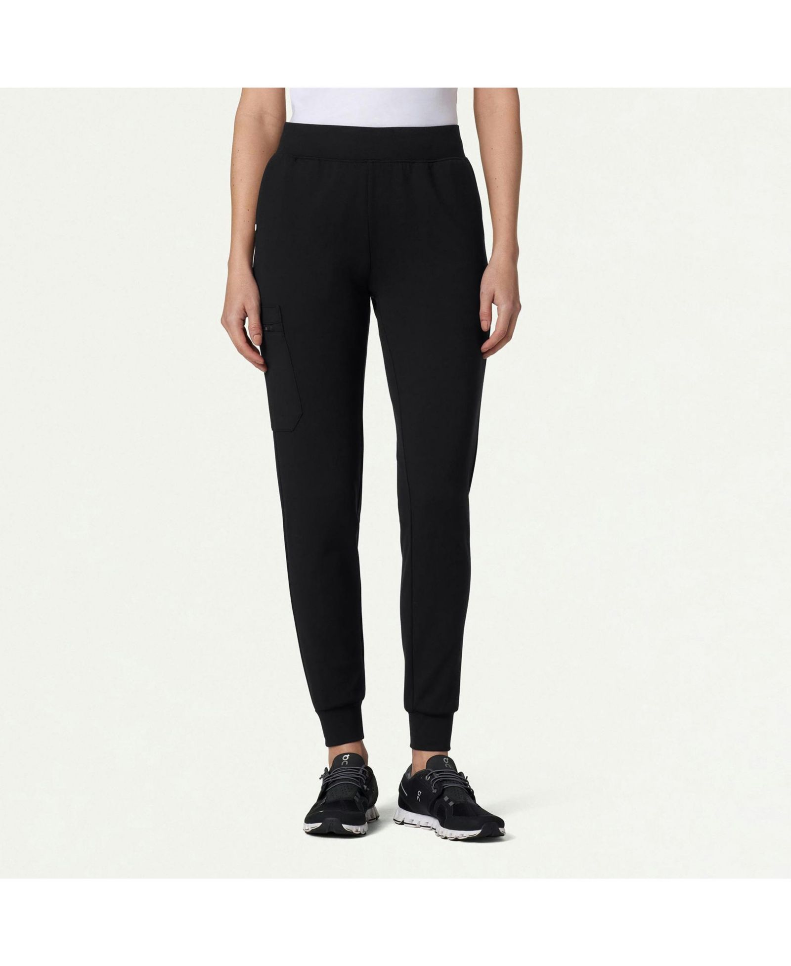 Jaanuu Women's Rubi 6-Pocket Slim Knit Scrub Jogger