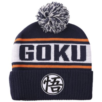 Мужская шапка бини Dragon Ball Z Goku Kanji Blue