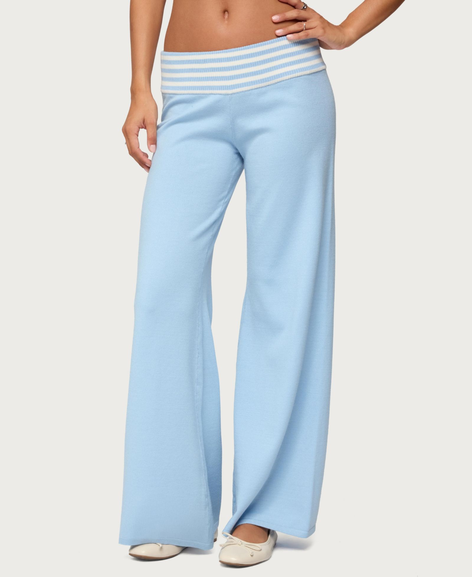 Женские брюки Edikted Clarisse Stripey Flared