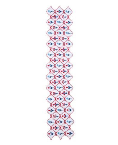 Дорожка на стол Elrene Red White and Cute, 14" x 70"