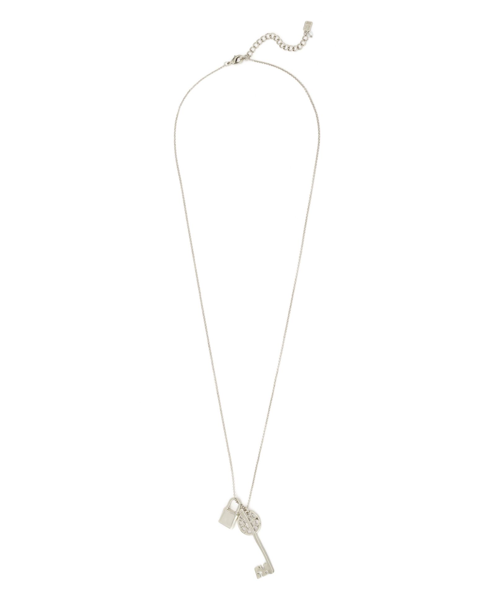 Подвеска Robert Lee Morris Soho Silver Vintage Lock Key Pendant Necklace