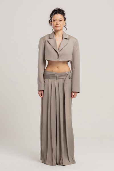 Женская юбка PCFG LINEN BLEND SHINY WOVEN