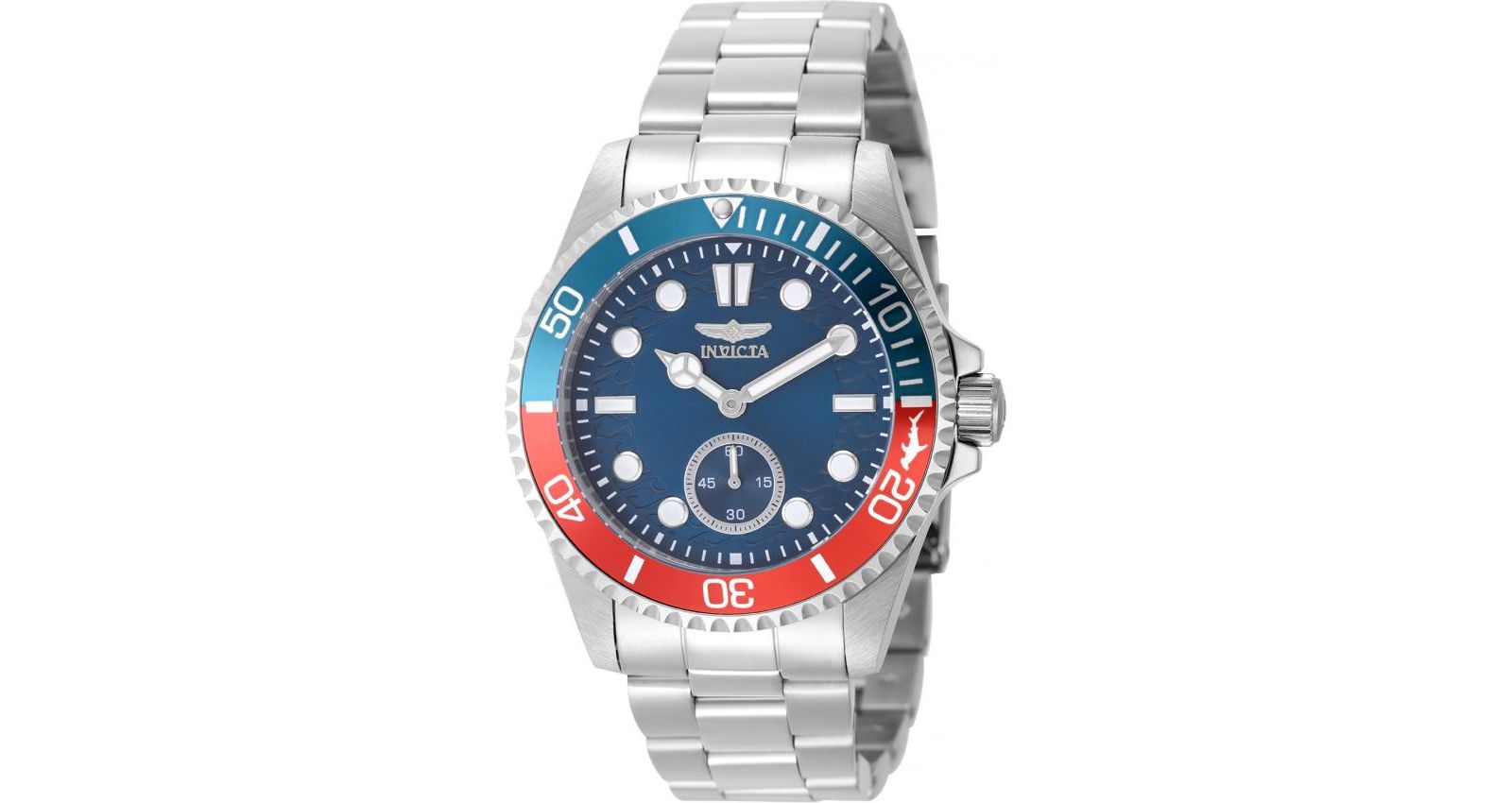 Мужские часы Invicta Pro Diver Quartz VD78 с синим циферблатом