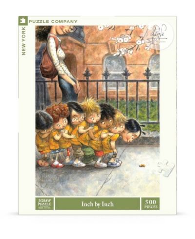 New York Puzzle Company Inch by Inch 500 Piece Puzzle, Ages 10+