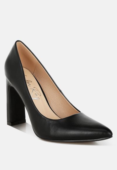 London Rag Женские туфли на каблуке Shacarri Faux Leather