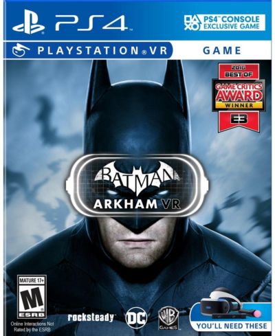 Warner Bros Batman: Arkham VR (PlayStation VR) - PlayStation 4