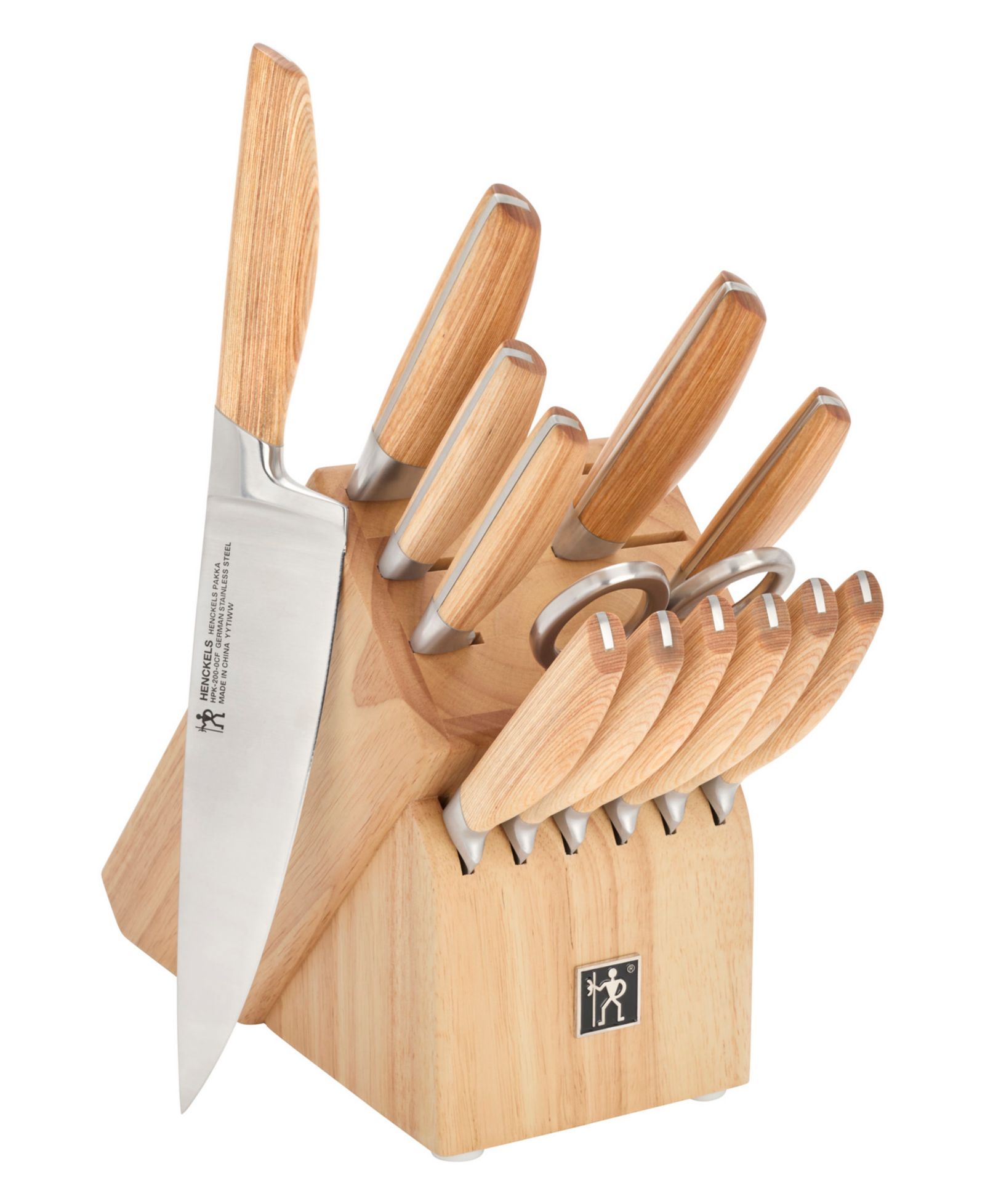 Henckels Pakka 14-Pc. Knife Block Set