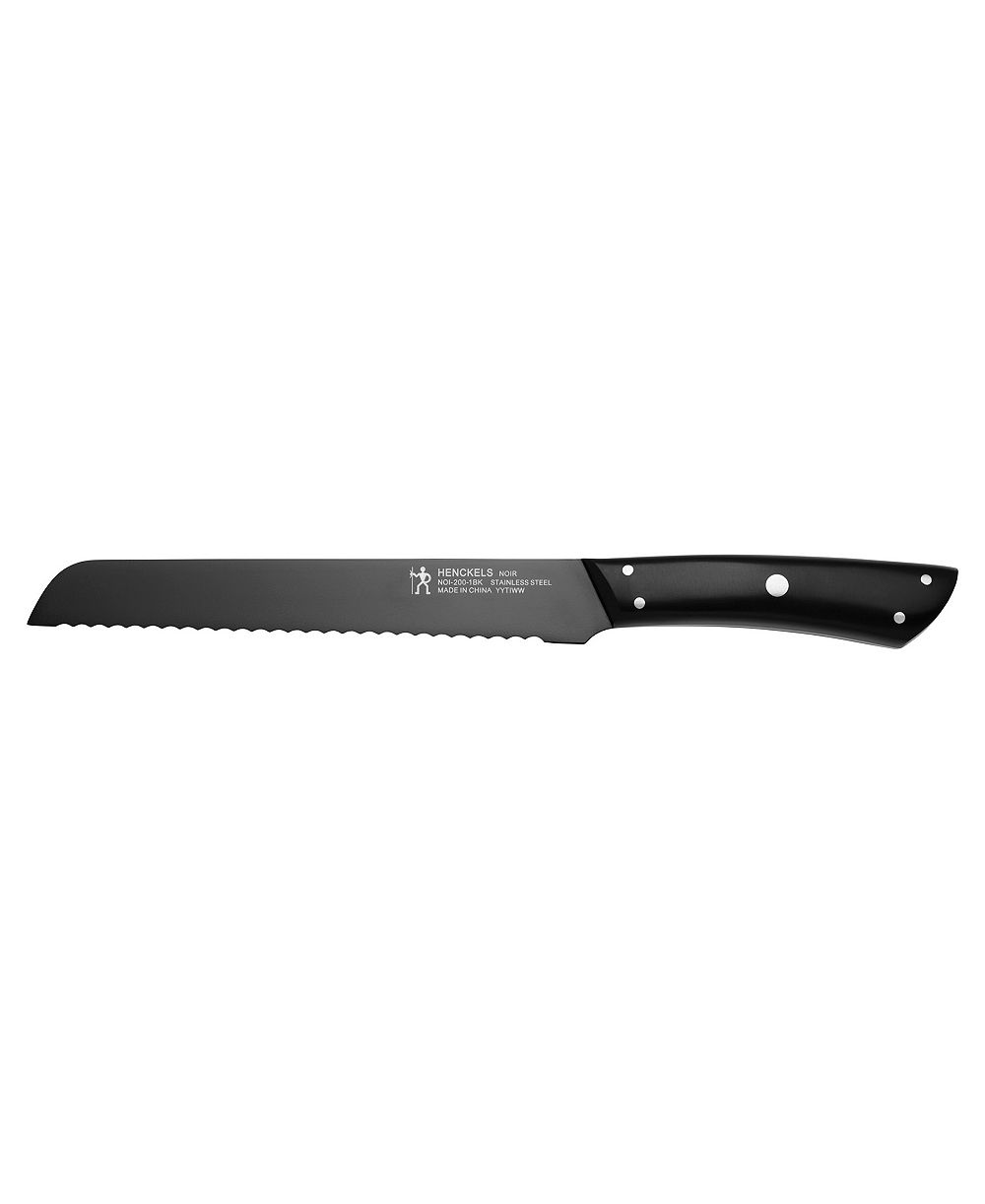 Нож для хлеба Henckels Noir 8"