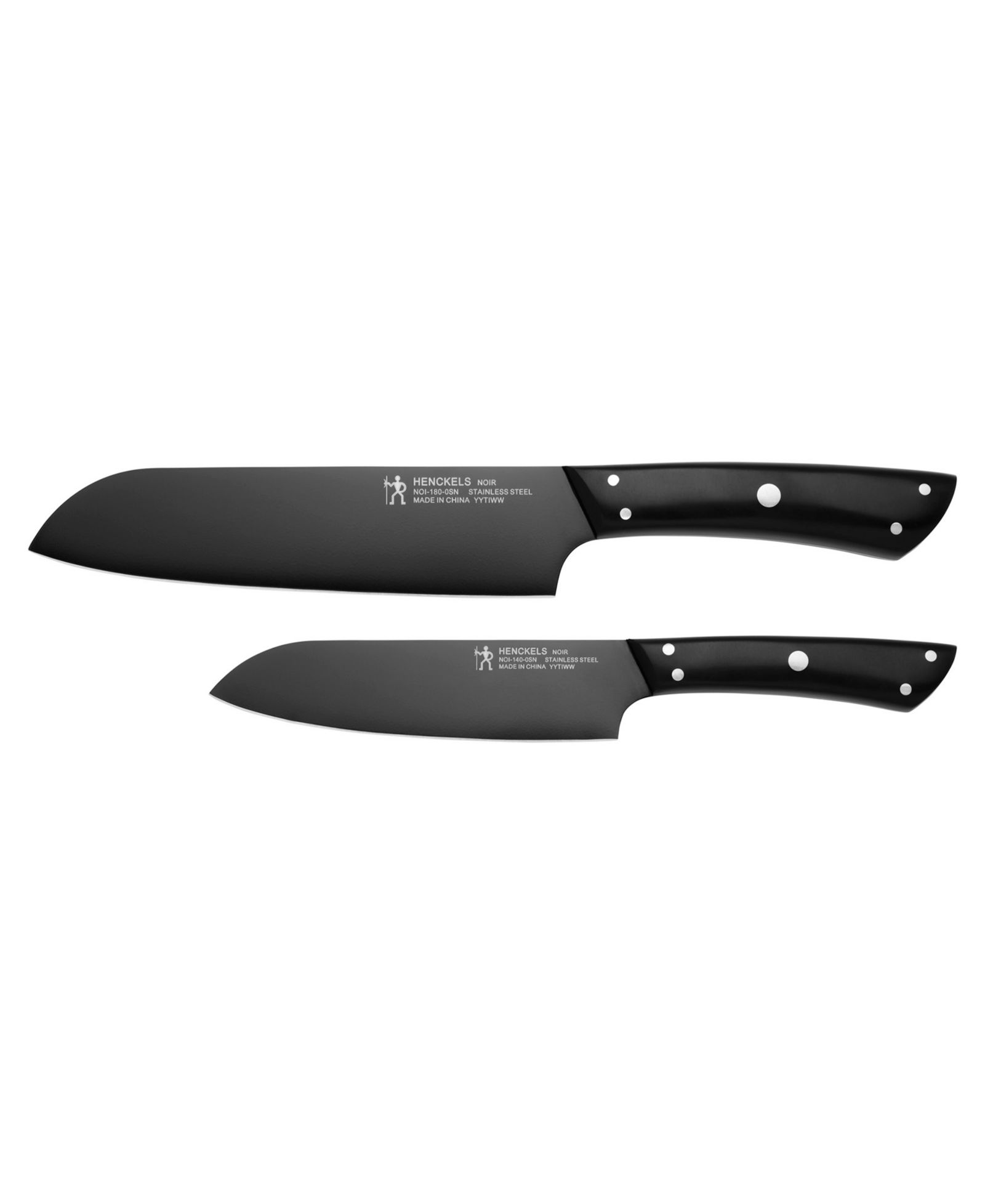 Henckels Noir 2-Pc. Asian Knife Set
