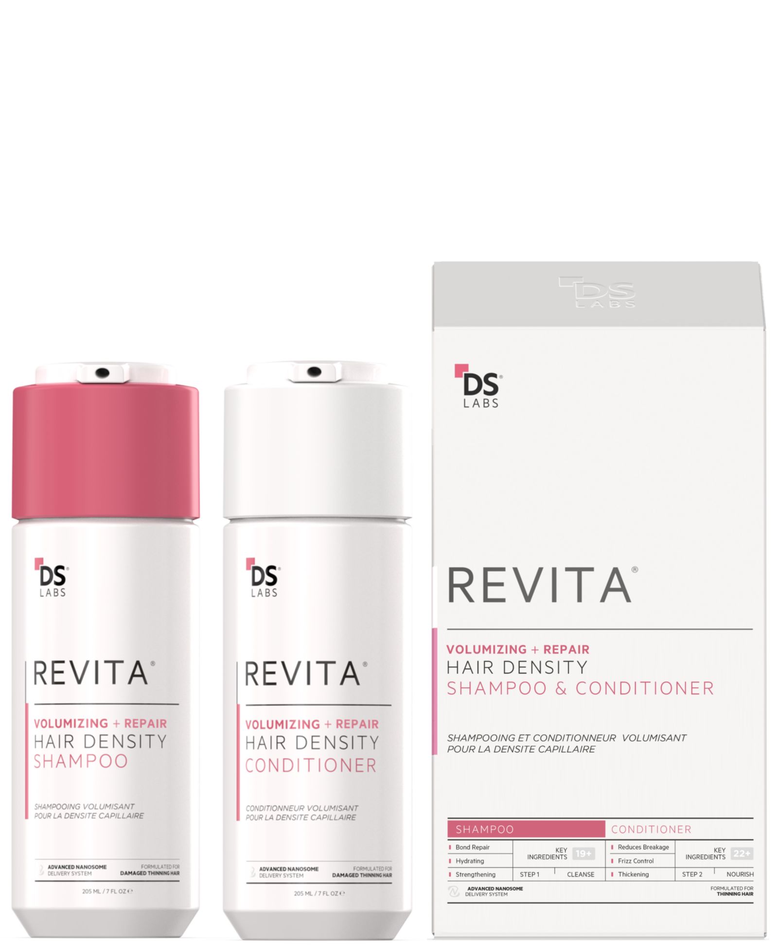 DS Laboratories 2-Pc. Revita Volumizing Hair Density Shampoo and Conditioner Repair Kit