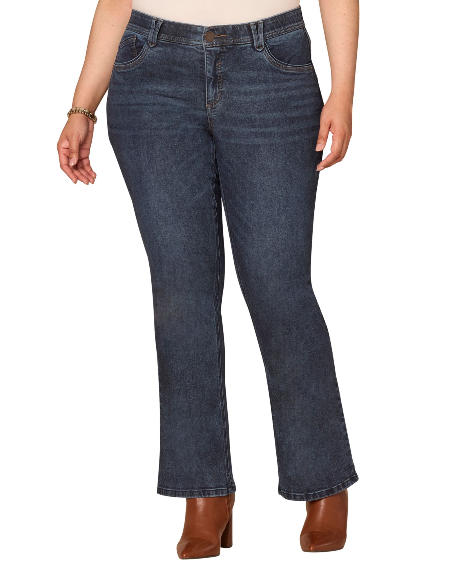 Джинсы Democracy Plus Size Itty Bitty Boot Cut
