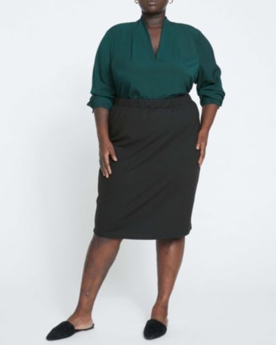 Женская юбка Universal Standard Plus Size Danube Ponte