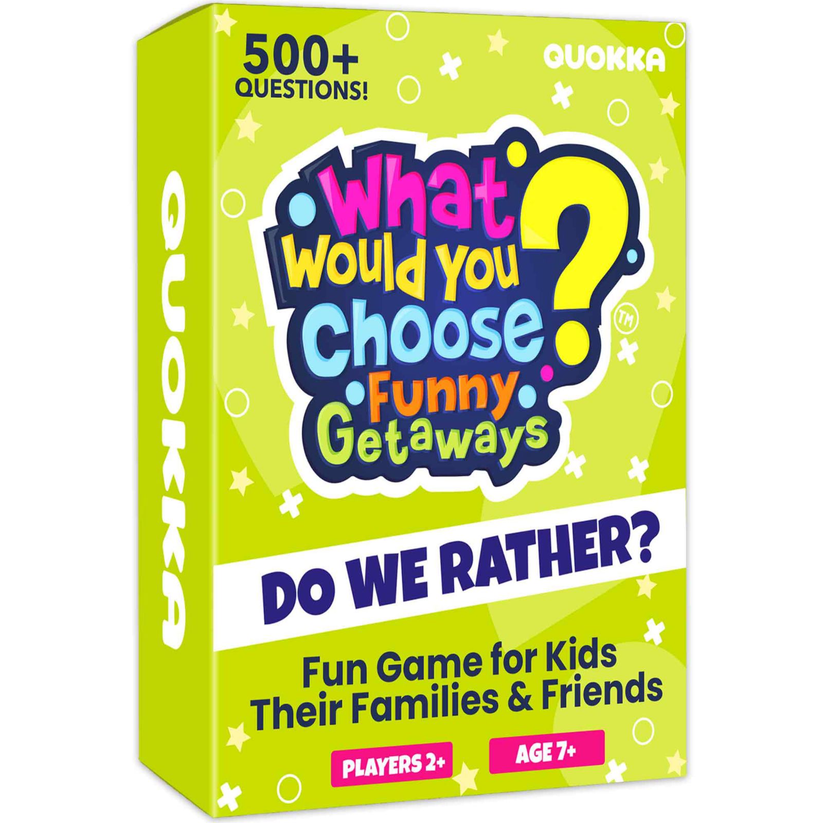 QUOKKA семейная карточная игра What Would You Choose для детей 6-8 лет