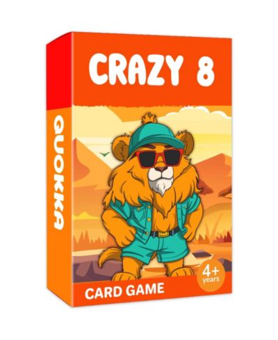 Карточная игра для всей семьи «Crazy 8», возраст 4+