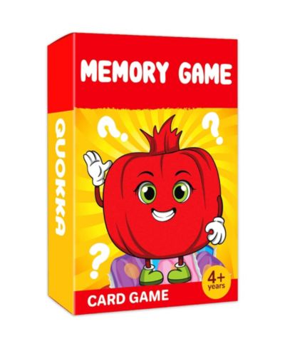 Quokka Crazy 8 Family Card Game, Ages 4+