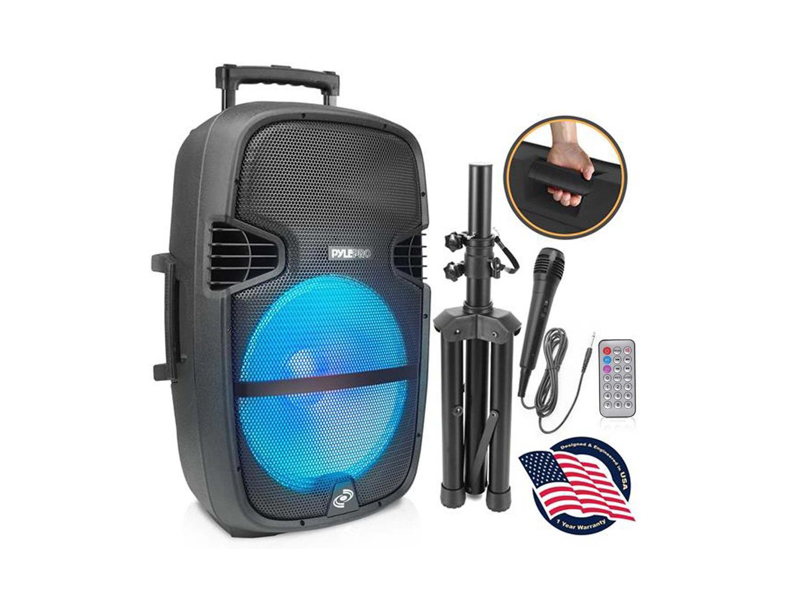 Pyle PPHP1548B.5 Portable Bluetooth Speaker