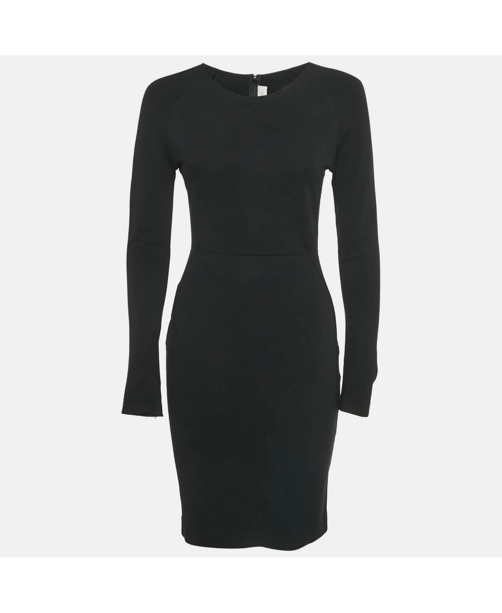 Pre-Owned Stella Mccartney Women's Black Stretch Knit Short Dress