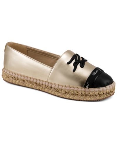 Женские эспадрильи KARL LAGERFELD PARIS Millicent Logo Slip-On
